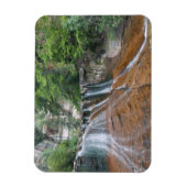 Waterval, Zion National Park, Utah, VS Magneet (Verticaal)