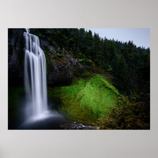 Watervalbos Poster (Voorkant)