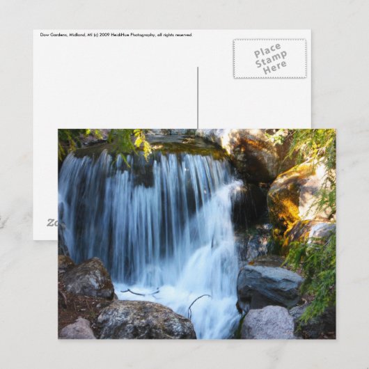 WatervalBriefkaart Briefkaart (Voorkant / Achterkant)