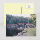 Watervalbrug Briefkaart (Voorkant / Achterkant)