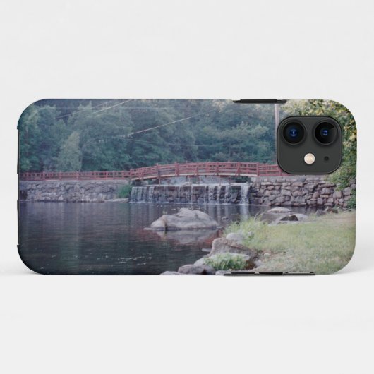 Watervalbrug Case-Mate iPhone Case (Achterkant (horizontaal))