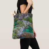 Watervalcascade in het park Plitvice Tote Bag (Dichtbij)
