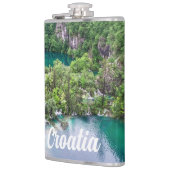 Watervalcascade in Plitvice Lakes Park, Kroatië Heupfles (Links)