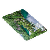 Watervalcascade in Plitvice Lakes Park, Kroatië Magneet (Rechterzijde)