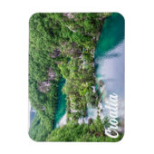 Watervalcascade in Plitvice Lakes Park, Kroatië Magneet (Verticaal)