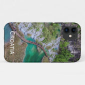 Watervalcascade van het park Plitvice Hoesje-Mate Case-Mate iPhone Case (Achterkant (horizontaal))