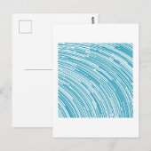 watervalclose-up briefkaart (Voorkant / Achterkant)