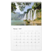 WatervalCollectie Wall Agenda Kalender (Feb 2027)