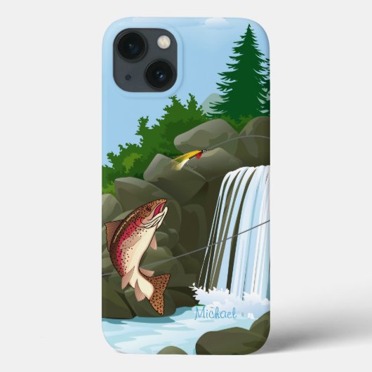 Watervalforel Case-Mate iPhone Case (Achterkant)