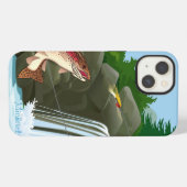 Watervalforel iPhone Hoesje (Achterkant horizontaal)