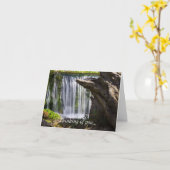 Watervalgericht denken van uw Kaart (Gele Bloem)