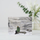 Watervalkarnemelk, Briefkaart Herfsten, bevroren (Staand voorkant)