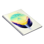 Watervallandschap Notitieboek (Rechterzijde)
