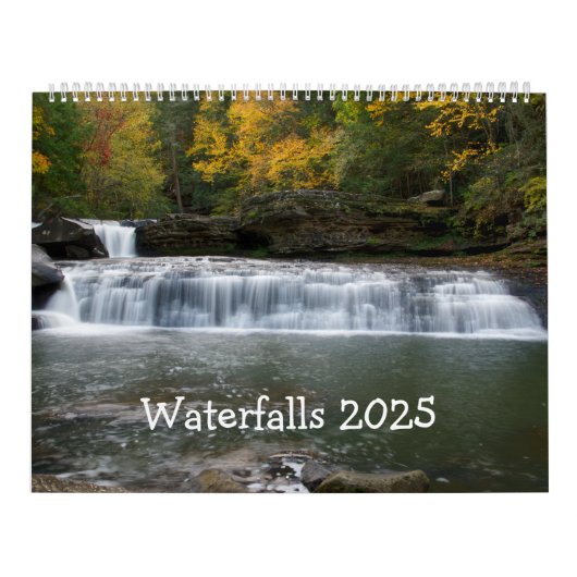Watervallen 2025 Kalender (Hoes)