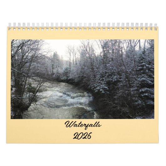 Watervallen 2026 kalender (Hoes)