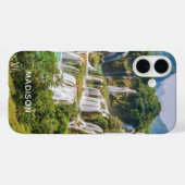 Watervallen, aangepaste telefoonnummers Case-Mate iPhone case (Achterkant (horizontaal))