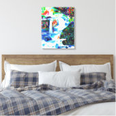 Watervallen. Canvas Afdruk (Insitu (Slaapkamer))