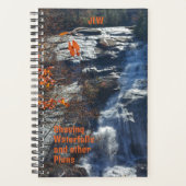 Watervallen en andere plannen NC Fotografie Planner (Voorkant)