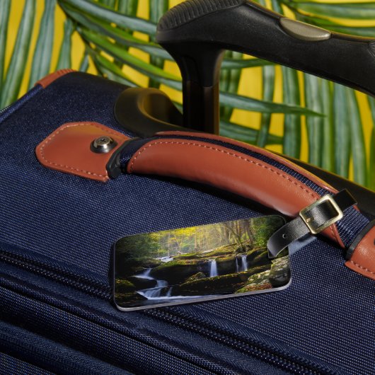 Watervallen | Great Smoky Mountain National Park Bagagelabel (Voorkant Insitu 3)