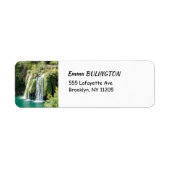 Watervallen in Nationaal Park Plitvice - Kroatië Etiket (Voorkant)