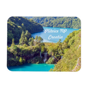 Watervallen in Nationaal Park Plitvice - Kroatië Magneet