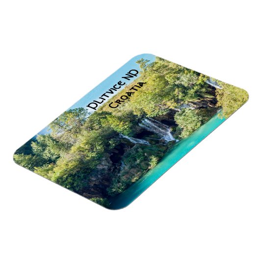 Watervallen in Nationaal Park Plitvice - Kroatië Magneet (Linkerzijde)
