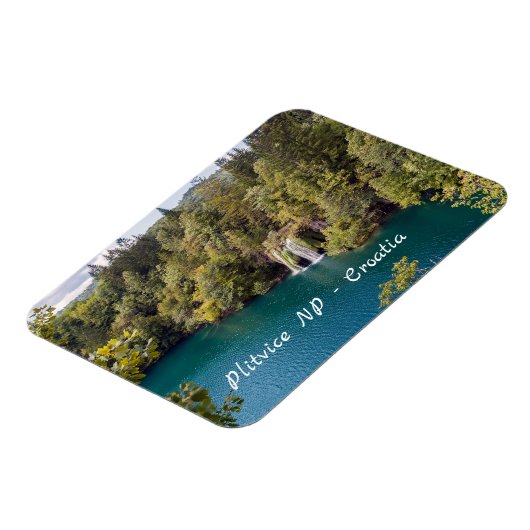 Watervallen in Nationaal Park Plitvice - Kroatië Magneet (Linkerzijde)