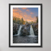 Watervallen in Superior, Wisconsin