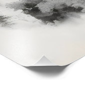 Watervallen Inkt Schilderij Foto Afdruk (Hoek)