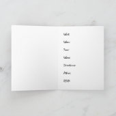 Watervallen Kaart uitnodiging (Binnen)