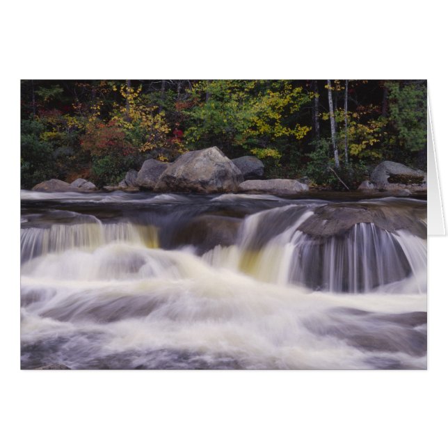 Watervallen, Kancamagus Highway, Wit (Voorkant Horizontaal)