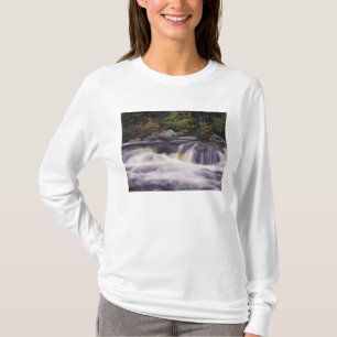 Watervallen, Kancamagus Highway, Wit T-shirt