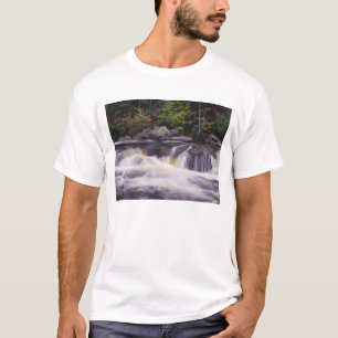 Watervallen, Kancamagus Highway, Wit T-shirt