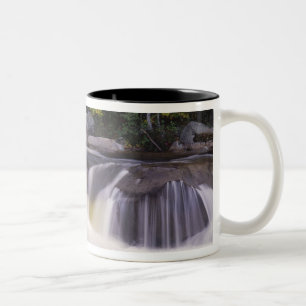 Watervallen, Kancamagus Highway, Wit Tweekleurige Koffiemok