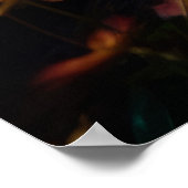 Watervallen Landschap Kalme Natuur Poster (Hoek)