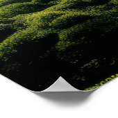Watervallen Landschap Meditatie Serene Poster (Hoek)