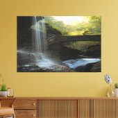 Watervallen Natuur Ontspanning Home Kantoor Afbeel Canvas Afdruk (Insitu (Woonkamer))