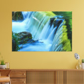 Watervallen Natuur Ontspanning Home Kantoor Canvas Afdruk (Insitu (Woonkamer))
