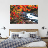 Watervallen Natuur Relax Home Kantoor Afbeelding 1 Canvas Afdruk (Insitu (Slaapkamer))