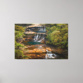 Watervallen Natuur Relax Home Kantoor Afbeelding 1 Canvas Afdruk (Voorkant)