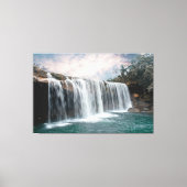 Watervallen Natuur Relax Home Kantoor Afbeelding 7 Canvas Afdruk (Voorkant)