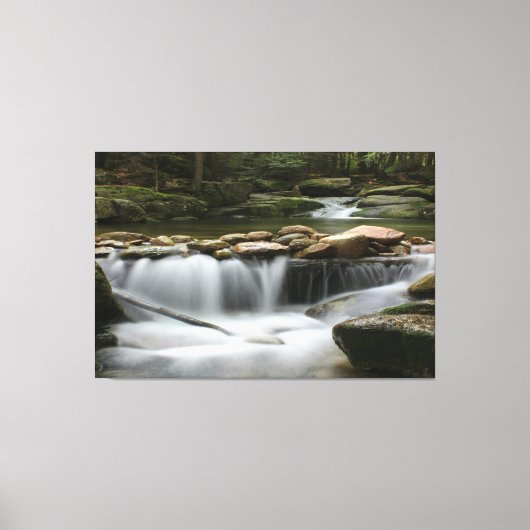 Watervallen Natuur Relax Home Kantoor Afbeelding 8 Canvas Afdruk (Voorkant)