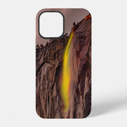 WATERVALLEN ONDER WITTE HUID iPhone HOESJE (Achterkant)