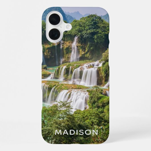 Watervallen op maat gemaakte telefoonhoesjes iPhone hoesje (Achterkant)