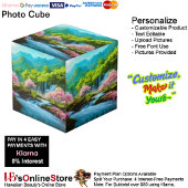 Watervallen Photo Cube Kubus
