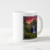 Watervallen | Rainbow Falls, Hilo, Hawaii Grote Koffiekop (Voorkant rechts)