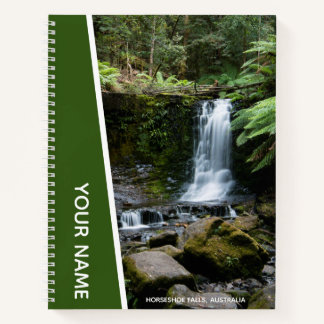 Watervallen regenwoud Natuur, Australië, Groen Notitieboek