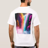 watervallen t-shirt (Achterkant)