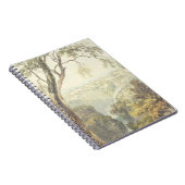 Watervallen van de Anio (w/c) Notitieboek (Rechterzijde)