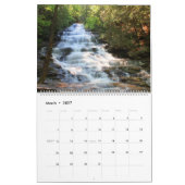 Watervallen van de kalender van de Zuidelijke Appa (Mar 2027)